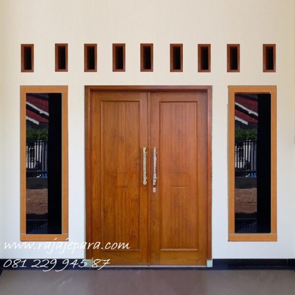 Model Pintu Rumah Minimalis 2 Pintu Terbaru 2020 - rajajepara.com