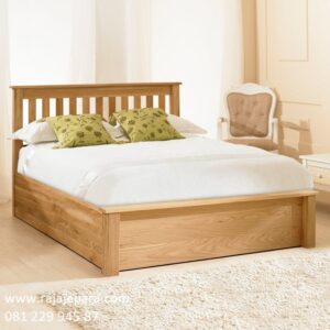 Harga tempat tidur kayu jati no 2 Jepara minimalis mewah modern dan klasik ukuran terbaru model desain set kamar sederhana harga murah