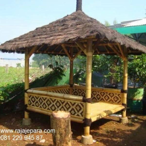 Gazebo-Dari-Bambu