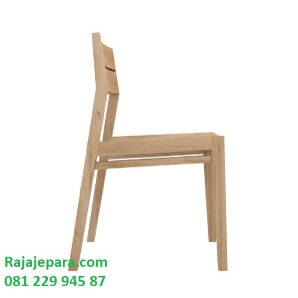 Model kursi makan sederhana minimalis mewah modern dan klasik retro vintage terbaru kayu jati Jepara model desain gambar jual harga murah