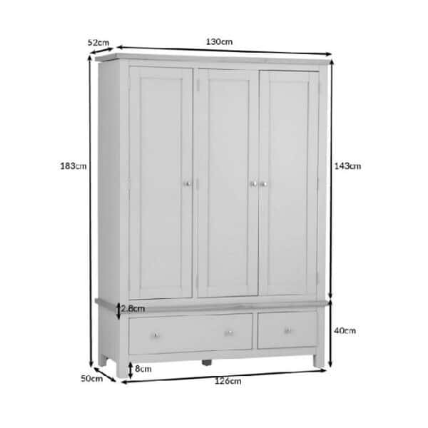 Lemari-Pakaian-3-Pintu-Murah 3 Ukuran