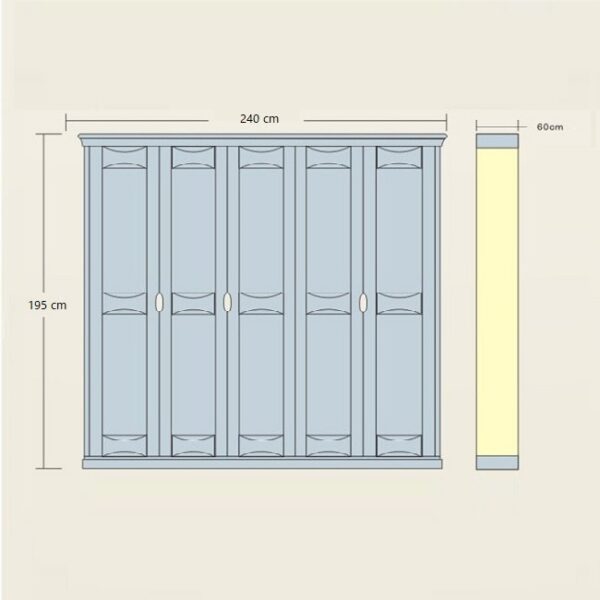 Lemari pakaian 5 pintu Jepara jati model almari baju lima pintu dari kayu desain minimalis mewah modern dan klasik kuno ukuran terbaru harga murah